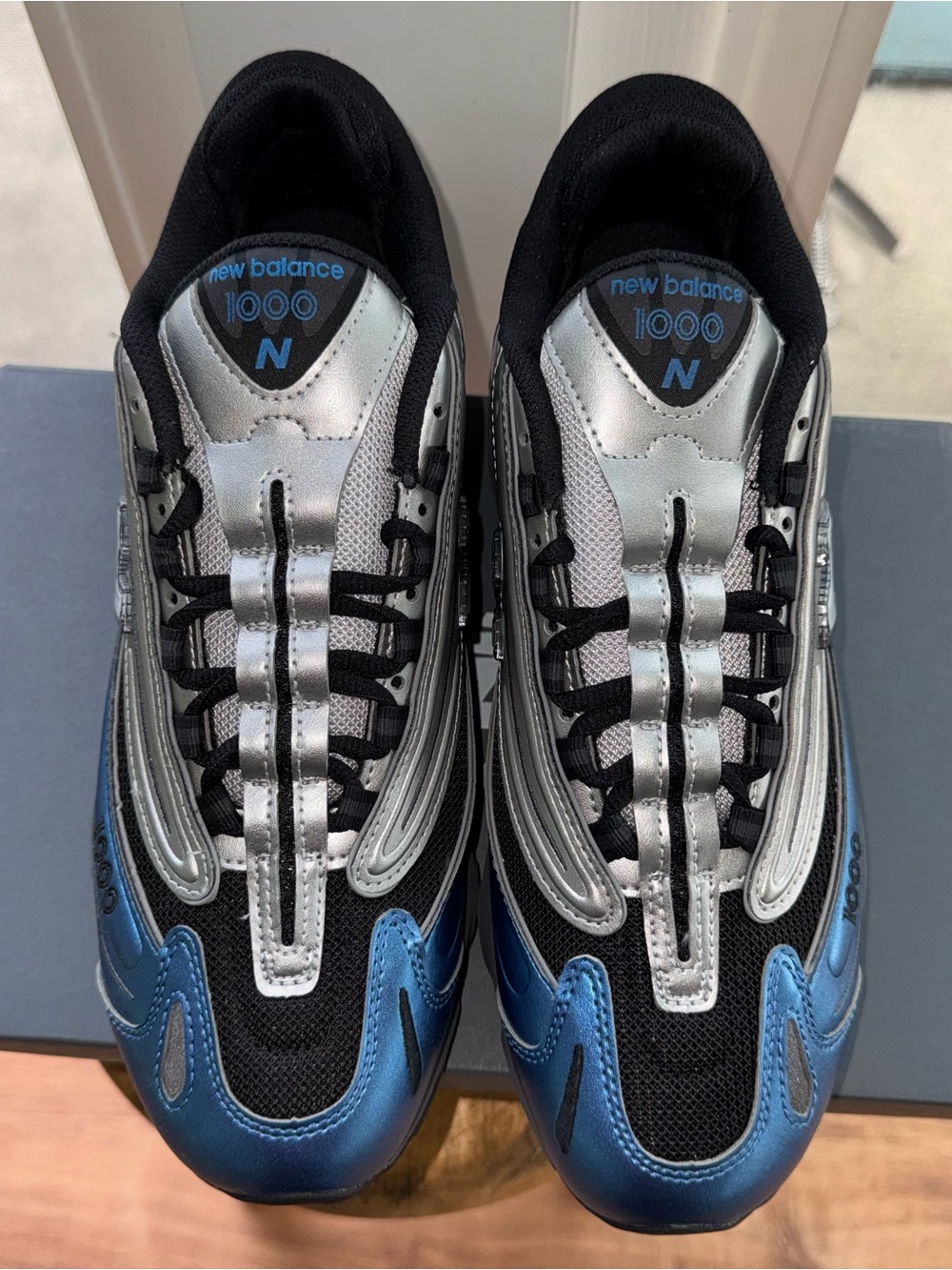 New Balance 1000 M1000ENV Sea Stone Navy Y2K ABZORB Sneakers Men's 10.5 D - Picture 3 of 14